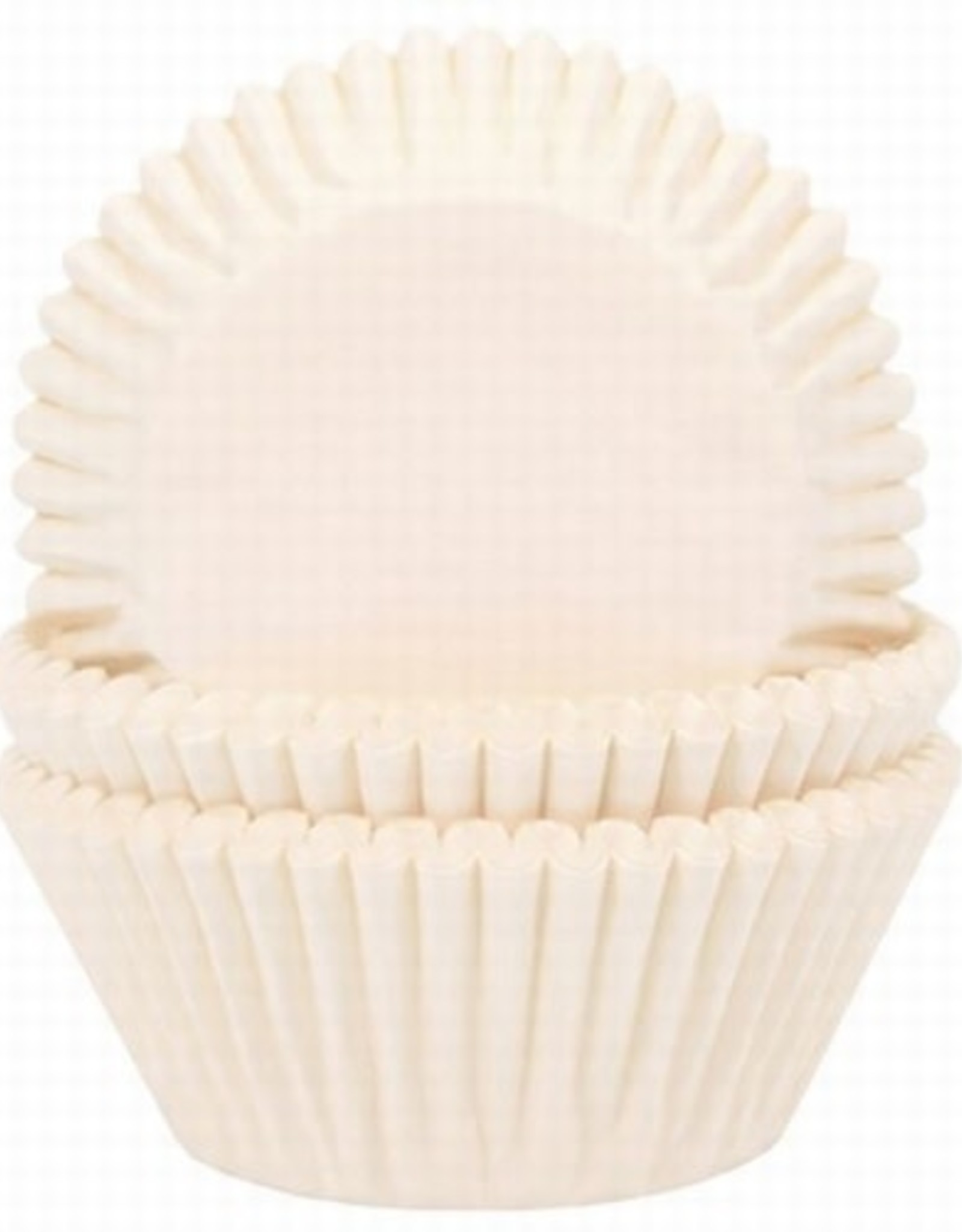 House of Marie House of Marie Baking Cups Ivoor pk/50