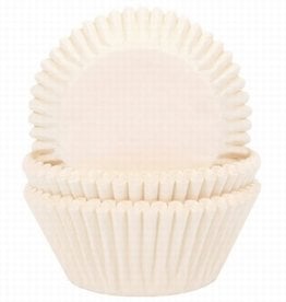 House of Marie Baking Cups Ivoor pk/50