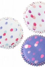 PME PME Baking Cups Watercolour Dots pk/60