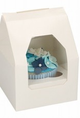 FunCakes FunCakes Cupcake Doos 1 - Blanco pk/5