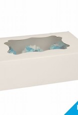 FunCakes FunCakes Cupcake Doos 6/12 - Wit pk/25