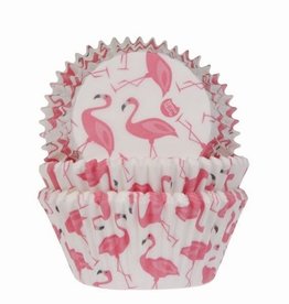House of Marie Baking Cups Flamingo pk/50