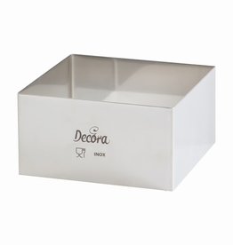 Decora Bakrand Vierkant 15x15x4,5cm