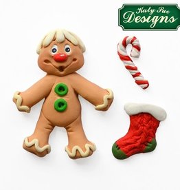 Katy Sue Designs Katy Sue Sugar Buttons Gingerbread Man