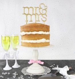 PME PME Cake Topper Cutter Mr & Mrs - Modern