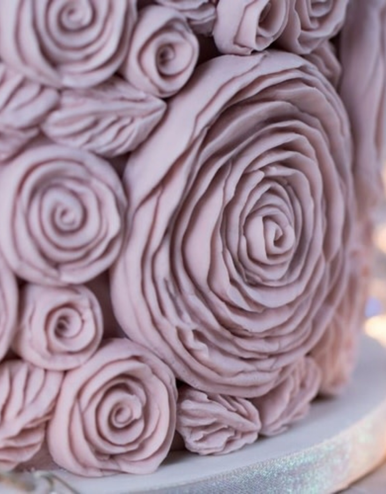 Karen Davies Karen Davies Siliconen Mould - Ruffled Roses