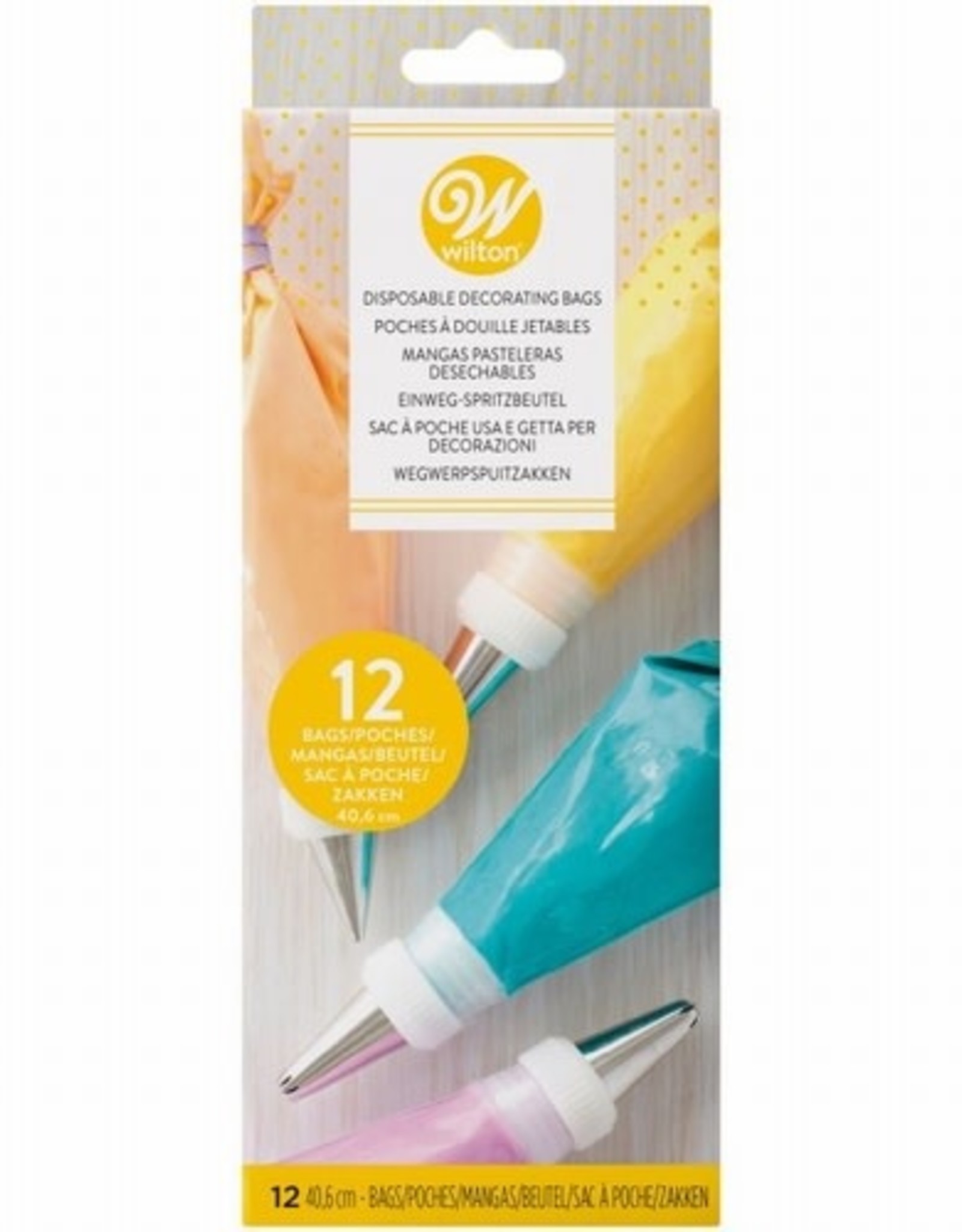 Wilton Wilton Wegwerp Spuitzakken 40cm, pk/12