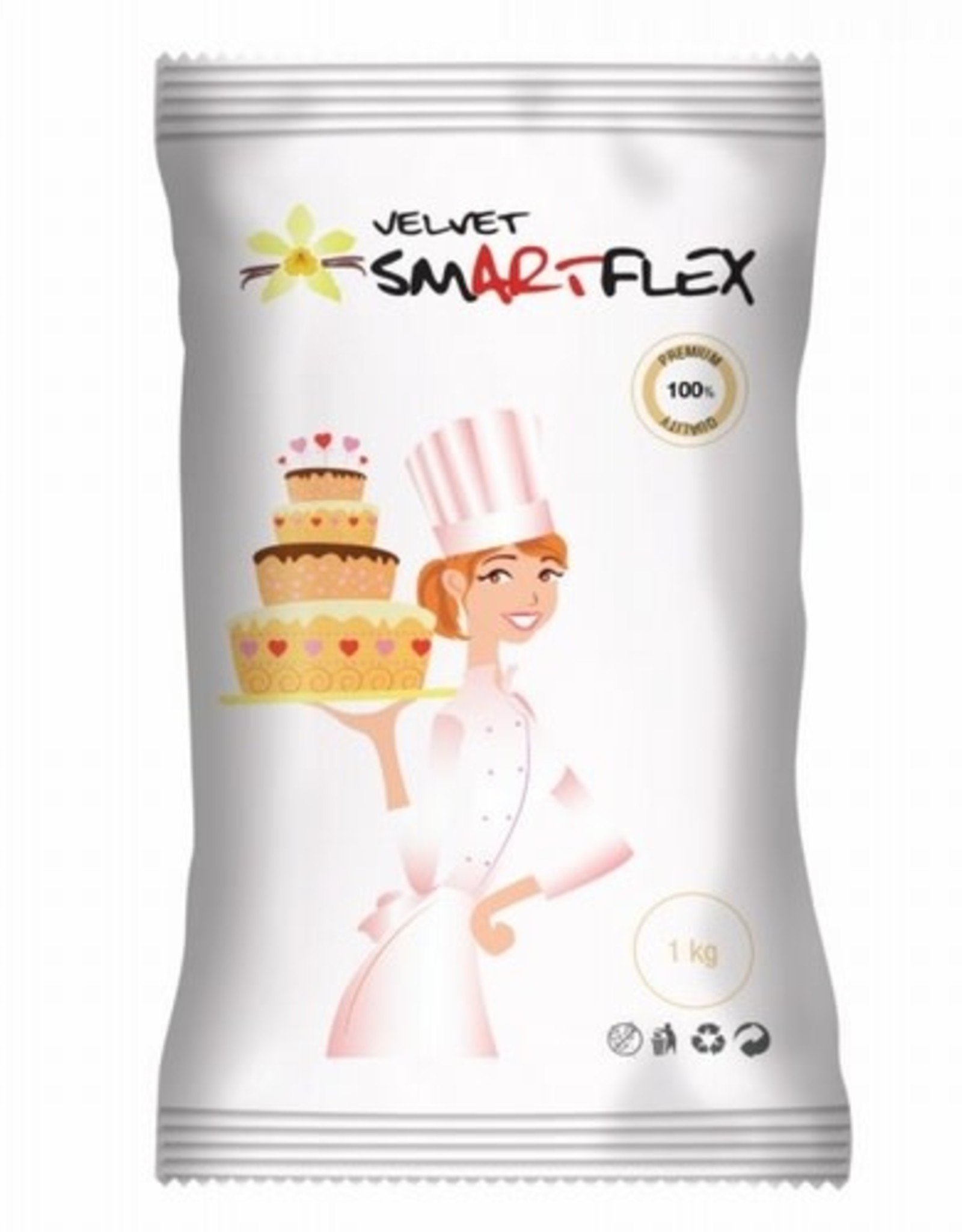 Smartflex SmartFlex Fondant White Velvet Vanille 1kg