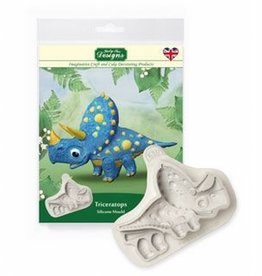 Katy Sue Designs Katy Sue Mould Triceratops