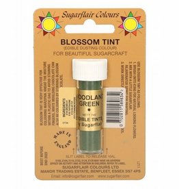 Sugarflair Sugarflair Dusting Colour WOODLAND GREEN, 7ml