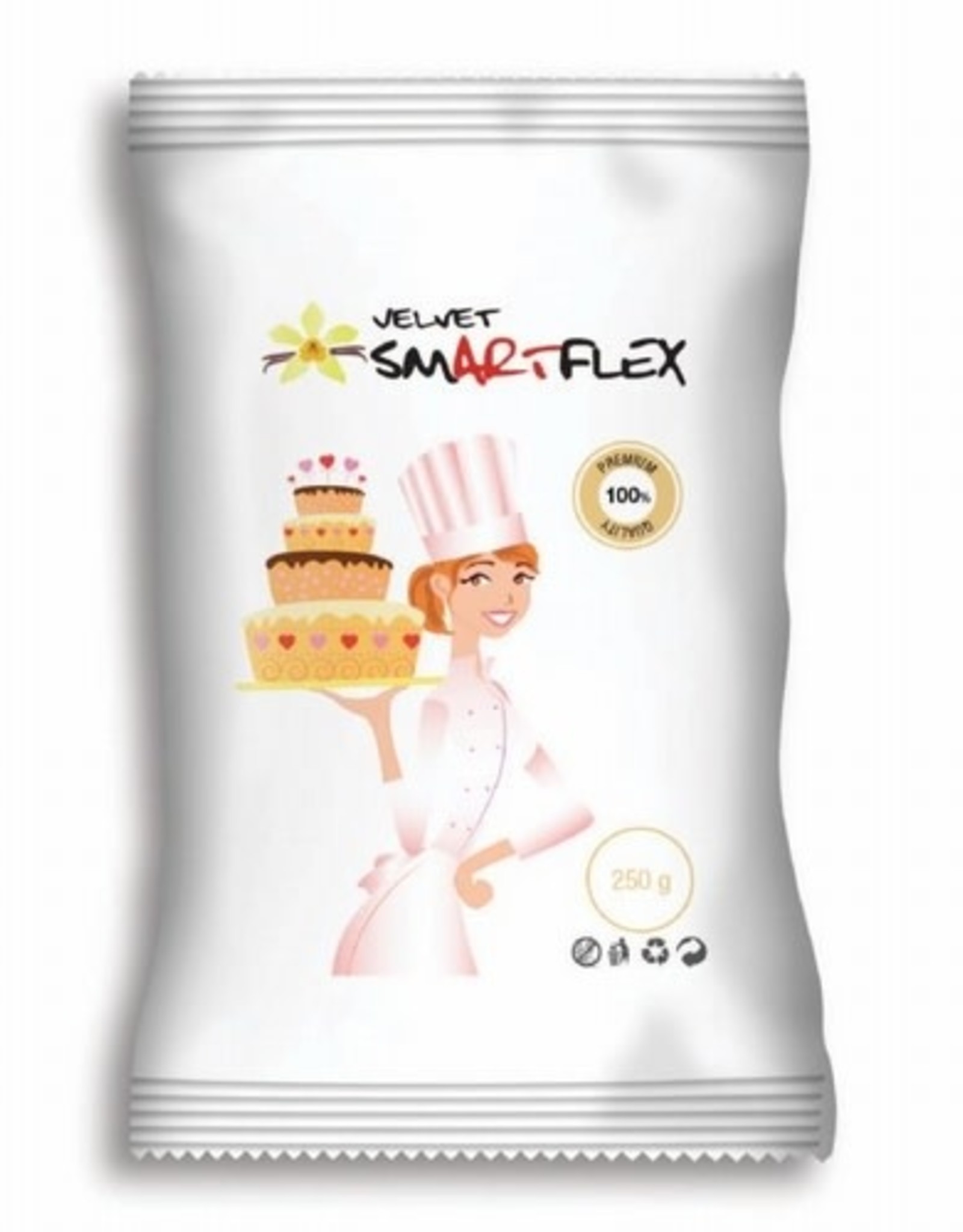 Smartflex SmartFlex Fondant White Velvet Vanille 250g