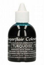 Sugarflair Sugarflair Airbrush Colouring -Turquoise - 60ml