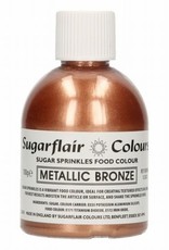 Sugarflair Sugarflair Sugar Sprinkles -Metallic Bronze- 100g