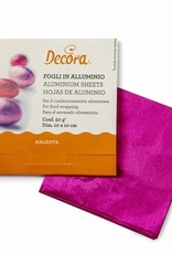 Decora Aluminium Sheets Magenta pk/150