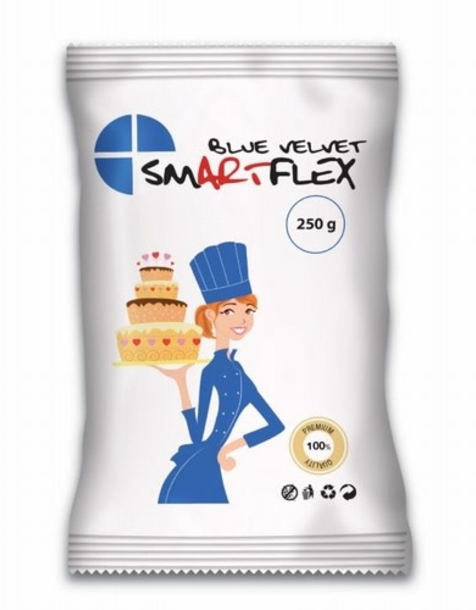 Smartflex SmartFlex Fondant Blue Velvet 250g