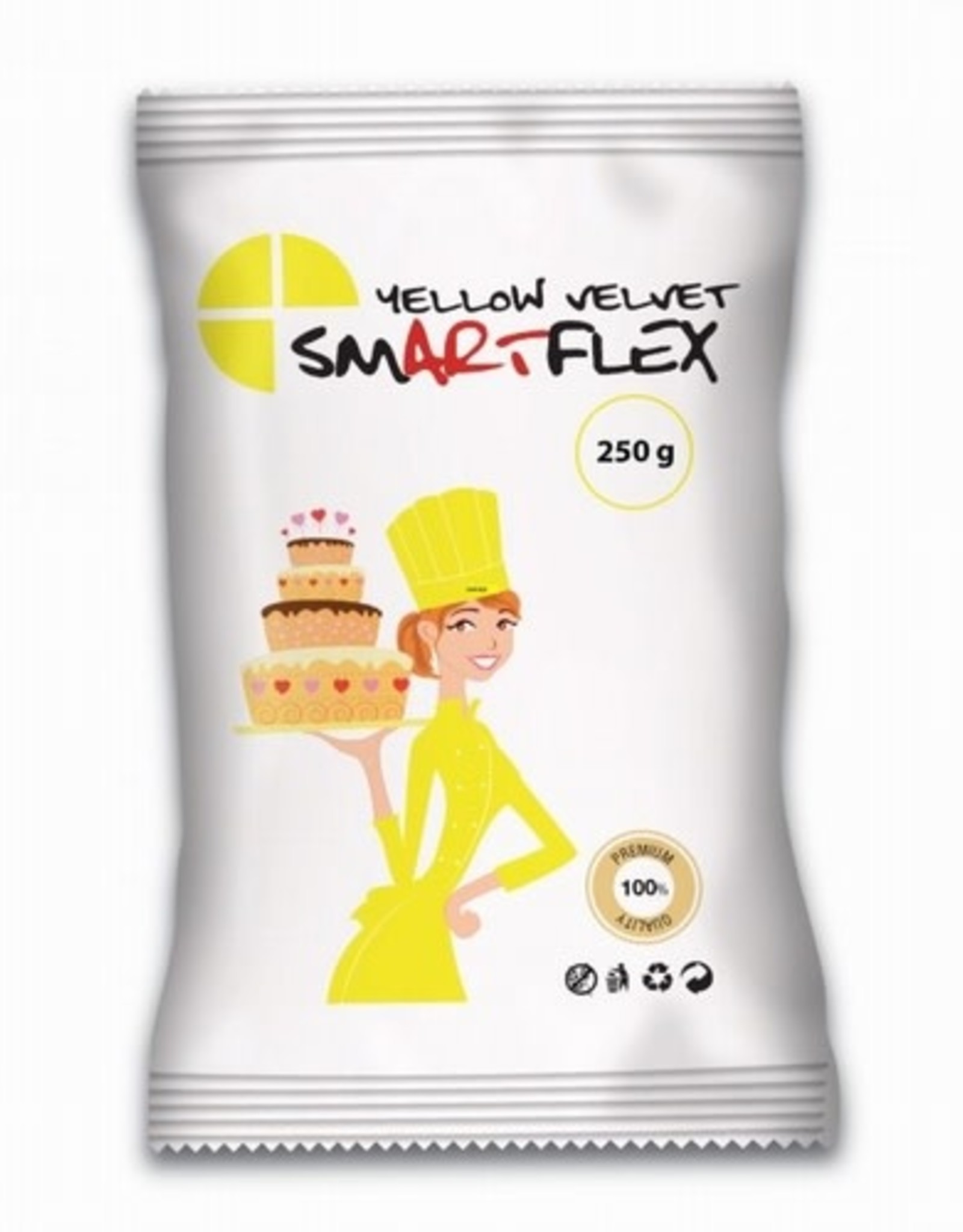Smartflex SmartFlex Fondant Yellow Velvet 250g