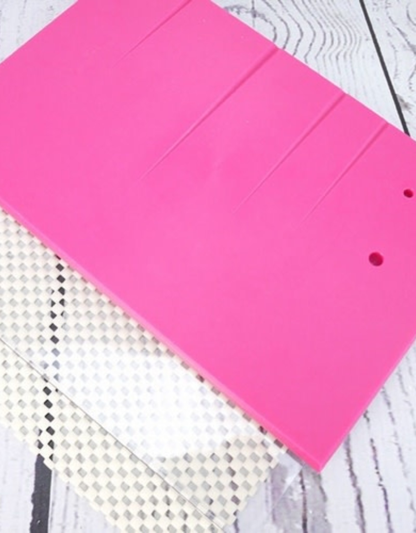 Pink Non-Stick Veining Board