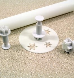 PME PME Mini Snowflake Plunger Cutter Set/3