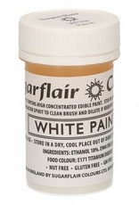 Sugarflair Sugarflair Edible Matt Paint -White- 20g