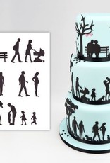 Patchwork Patchwork Cutter Family Silhouette Set