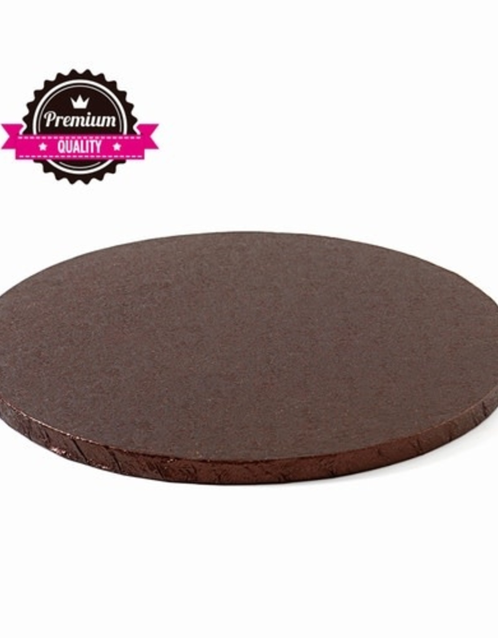 Decora Cake Drum Rond Ø 36 cm Bruin