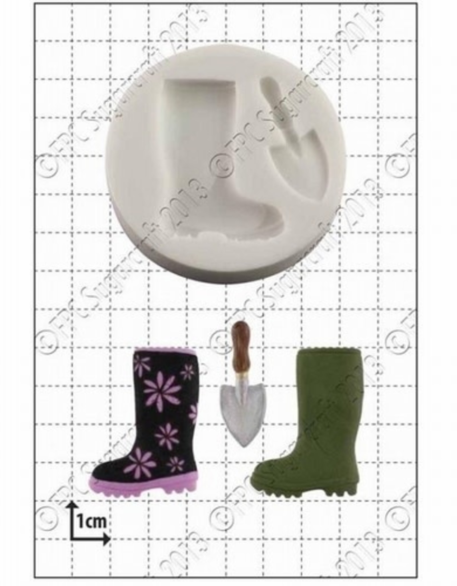 FPC FPC Wellington Boot & Trowel/Rubber Laars en Truweel