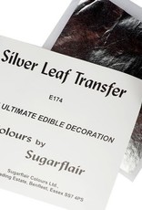 Sugarflair Sugarflair Transfer Silver Leaf