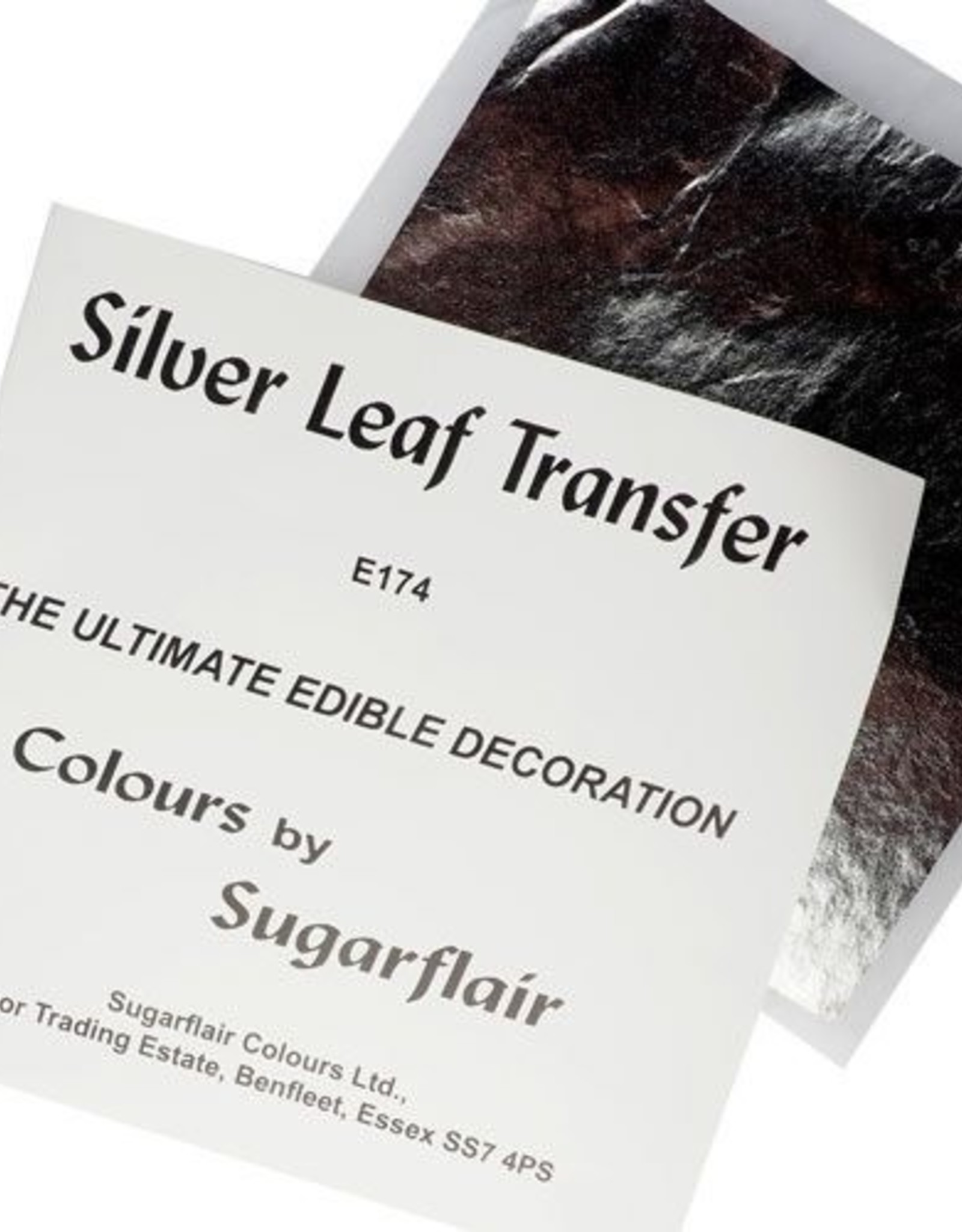 Sugarflair Sugarflair Transfer Silver Leaf