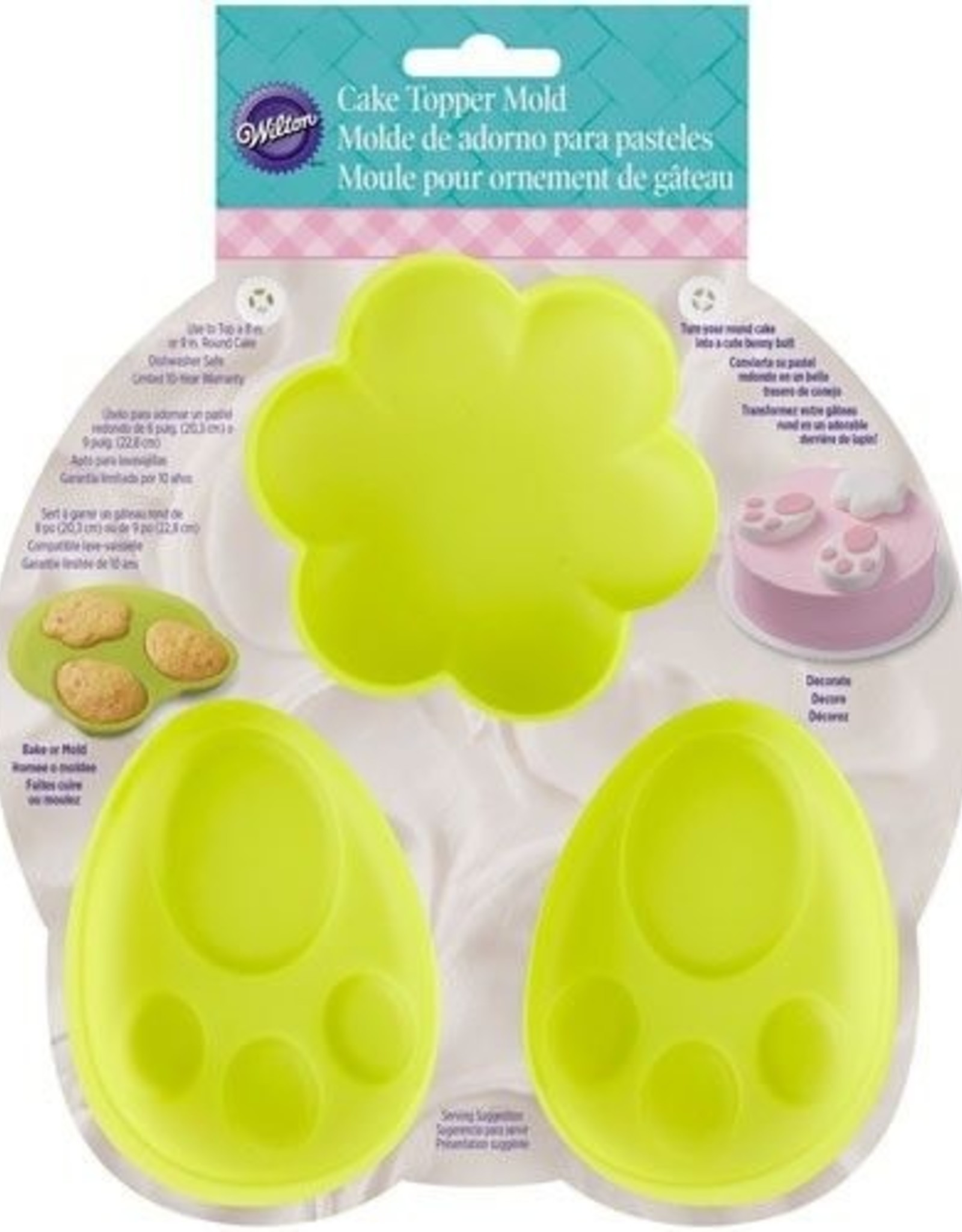 Wilton Wilton Siliconen (Bak)vorm Cake Topper Mold Bunny Butt