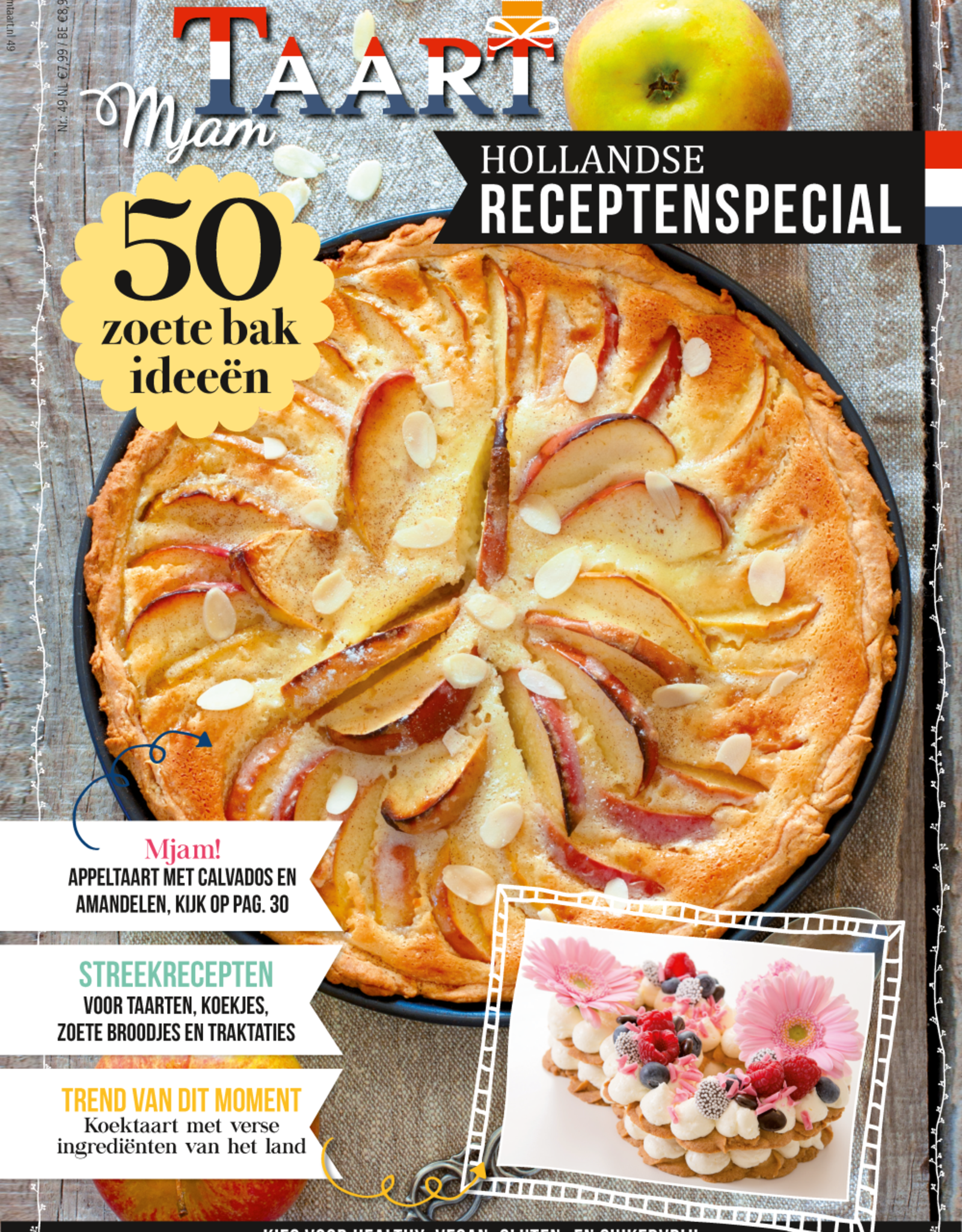 MjamTaart! Taartdecoratie Magazine Receptenspecial Hollands