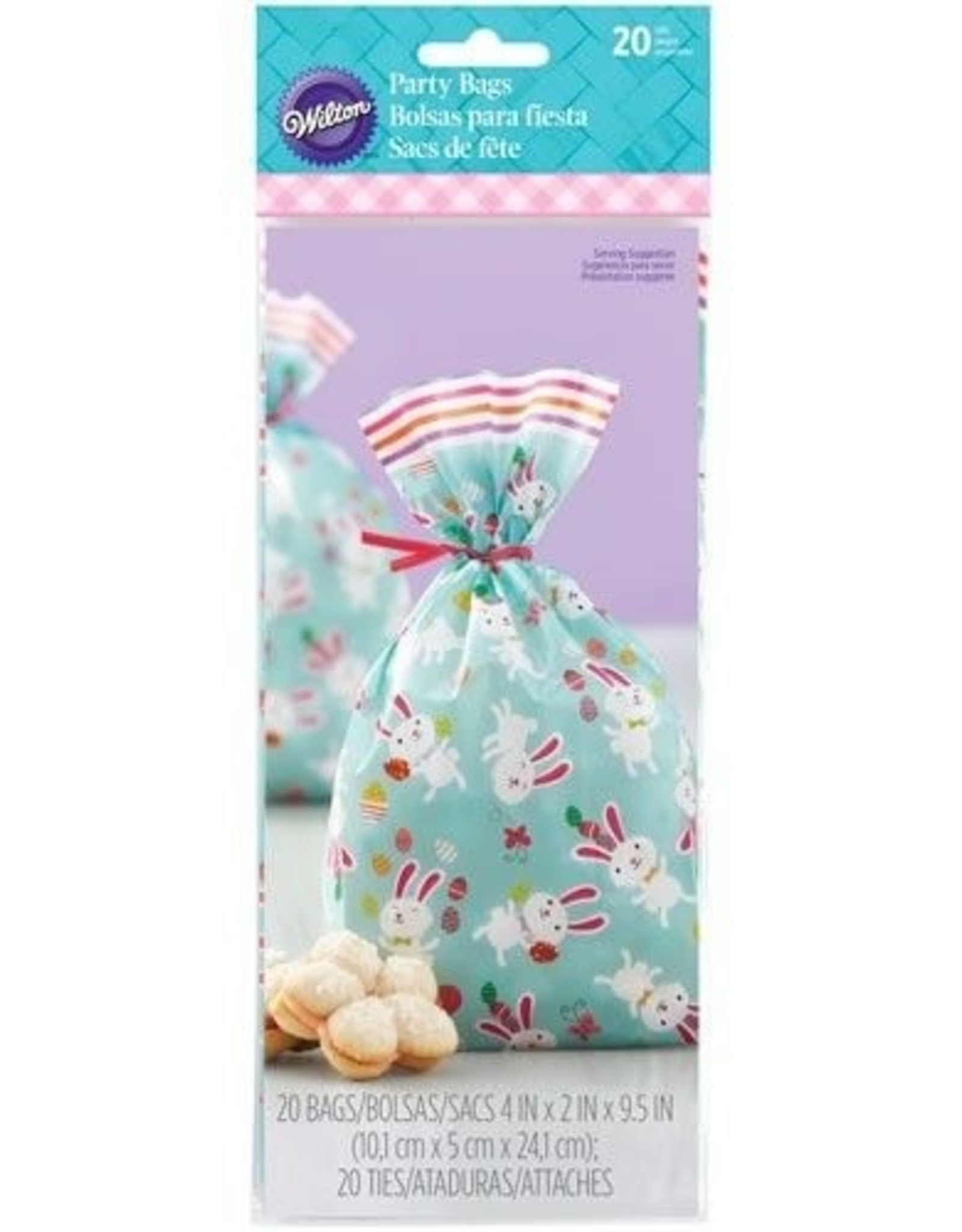 Wilton Wilton Treat Bags Eggclectic pk/20