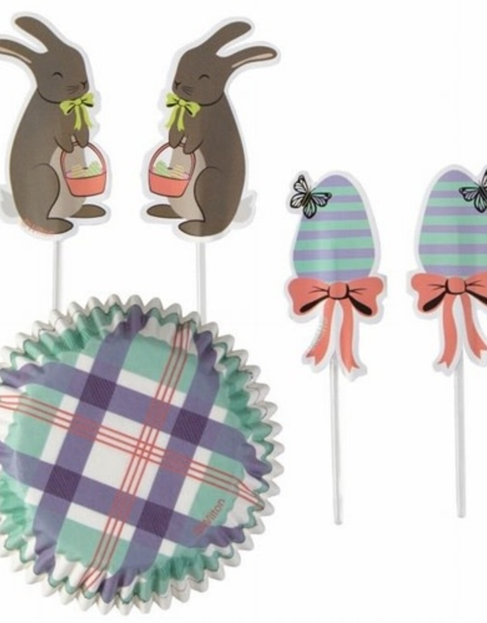 Wilton Wilton Cupcake Combo Pack Easter pk/24