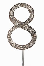 Cake Star Cake Star Cake Topper Diamant Number 8