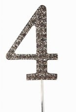 Cake Star Cake Star Cake Topper Diamant Number 4