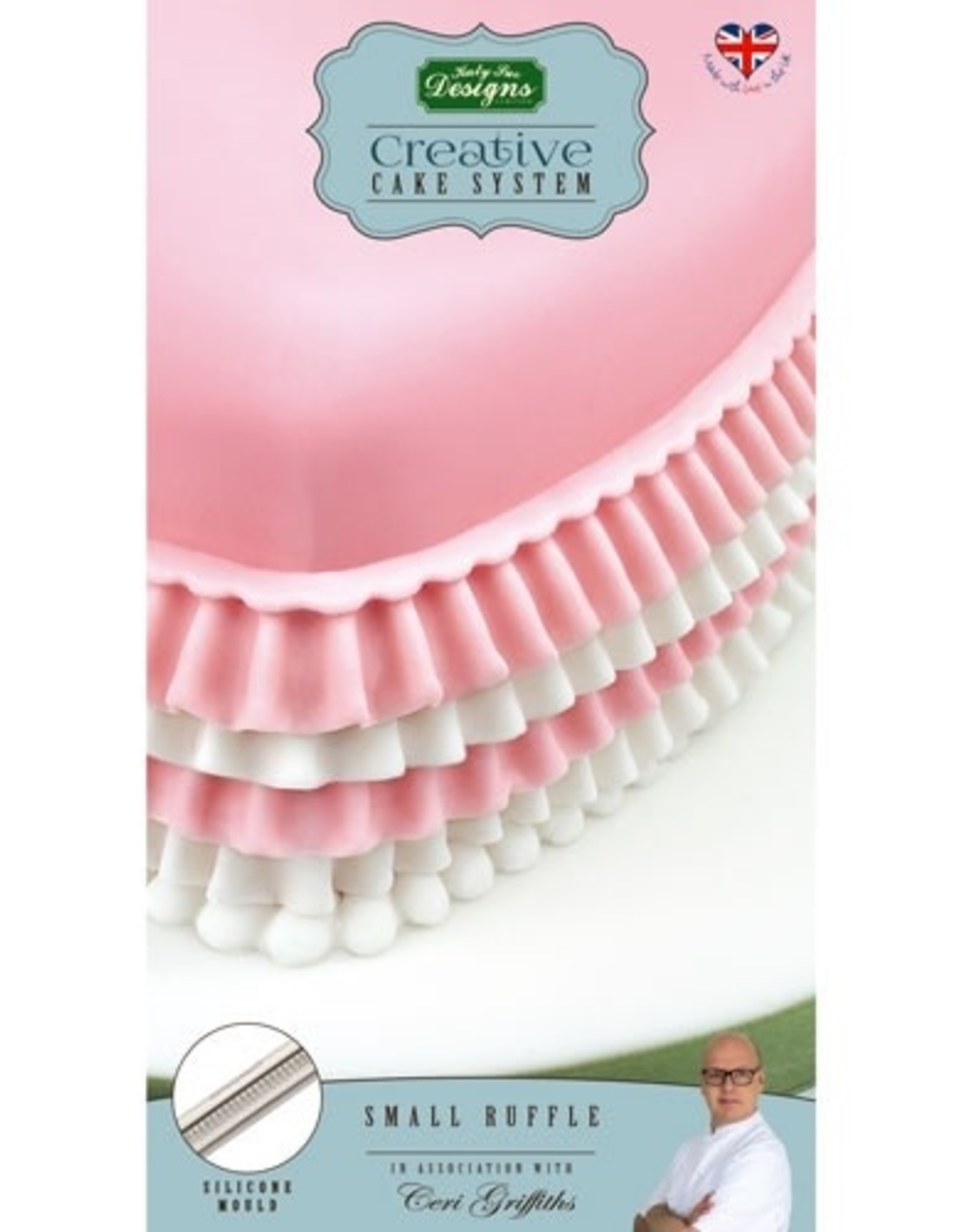Katy Sue Designs Katy Sue Mould Cake System Small Ruffle