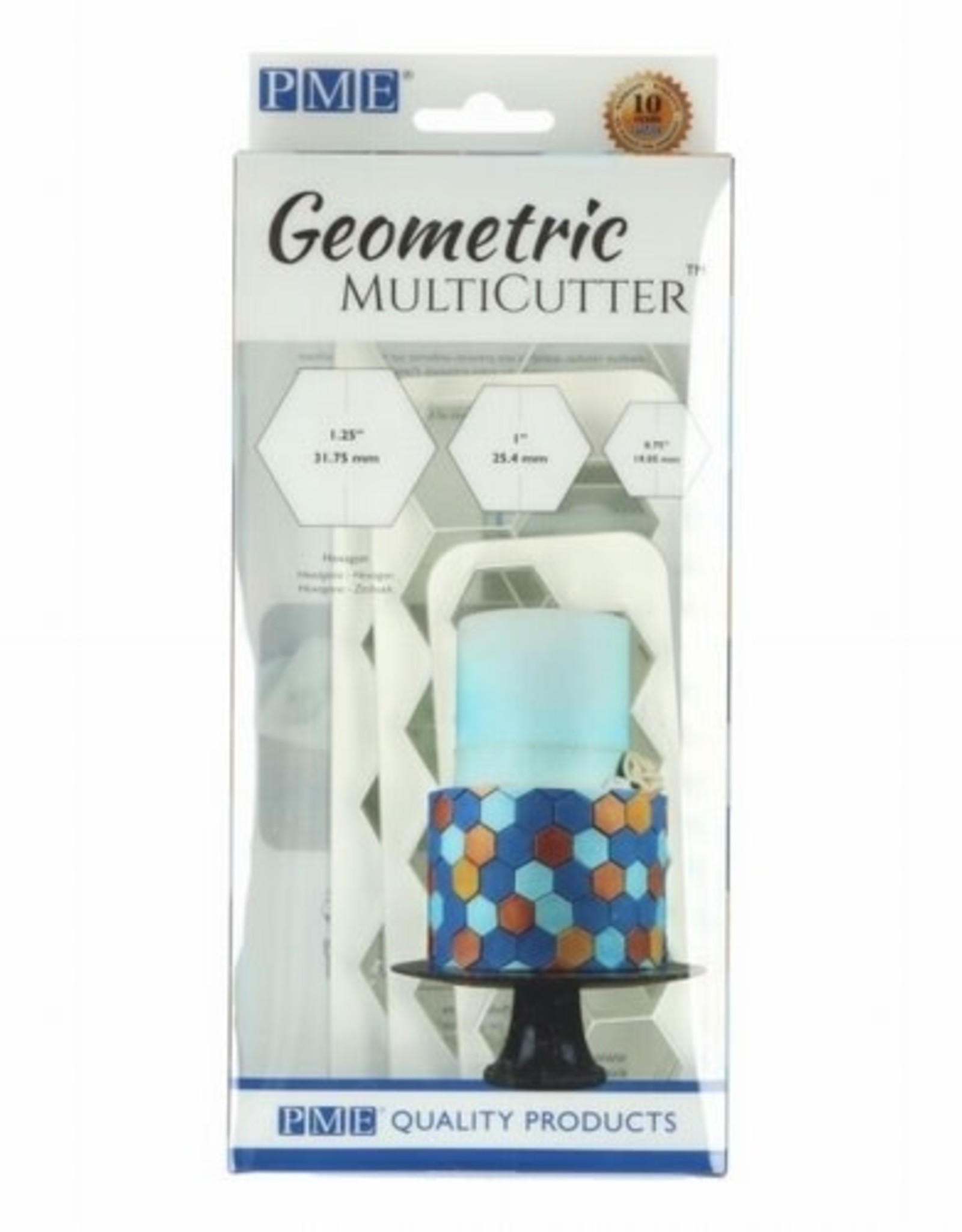 PME PME Geometric Multicutter Hexagon Set/3