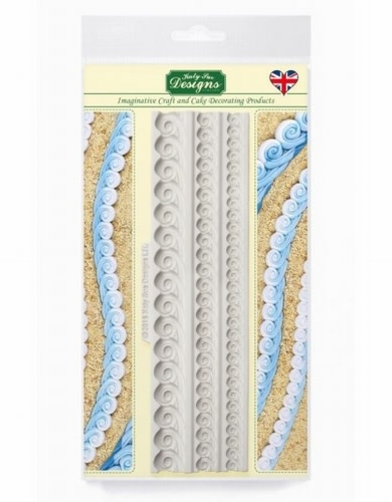 Katy Sue Designs Katy Sue Mould Sea Swirl Borders