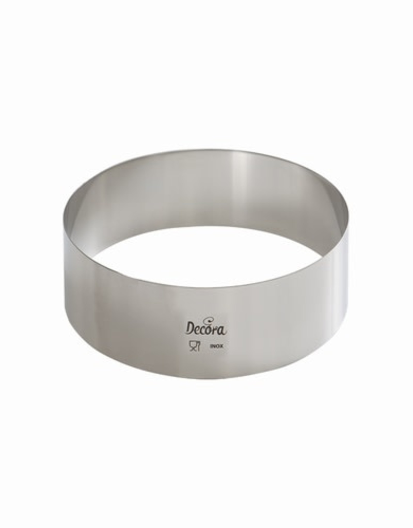 Decora Decora RVS Bakrand Rond Ø 16cm