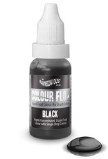 Rainbow Dust Rainbow Dust Vloeibare Kleurstof Airbrush - Black -16ml-