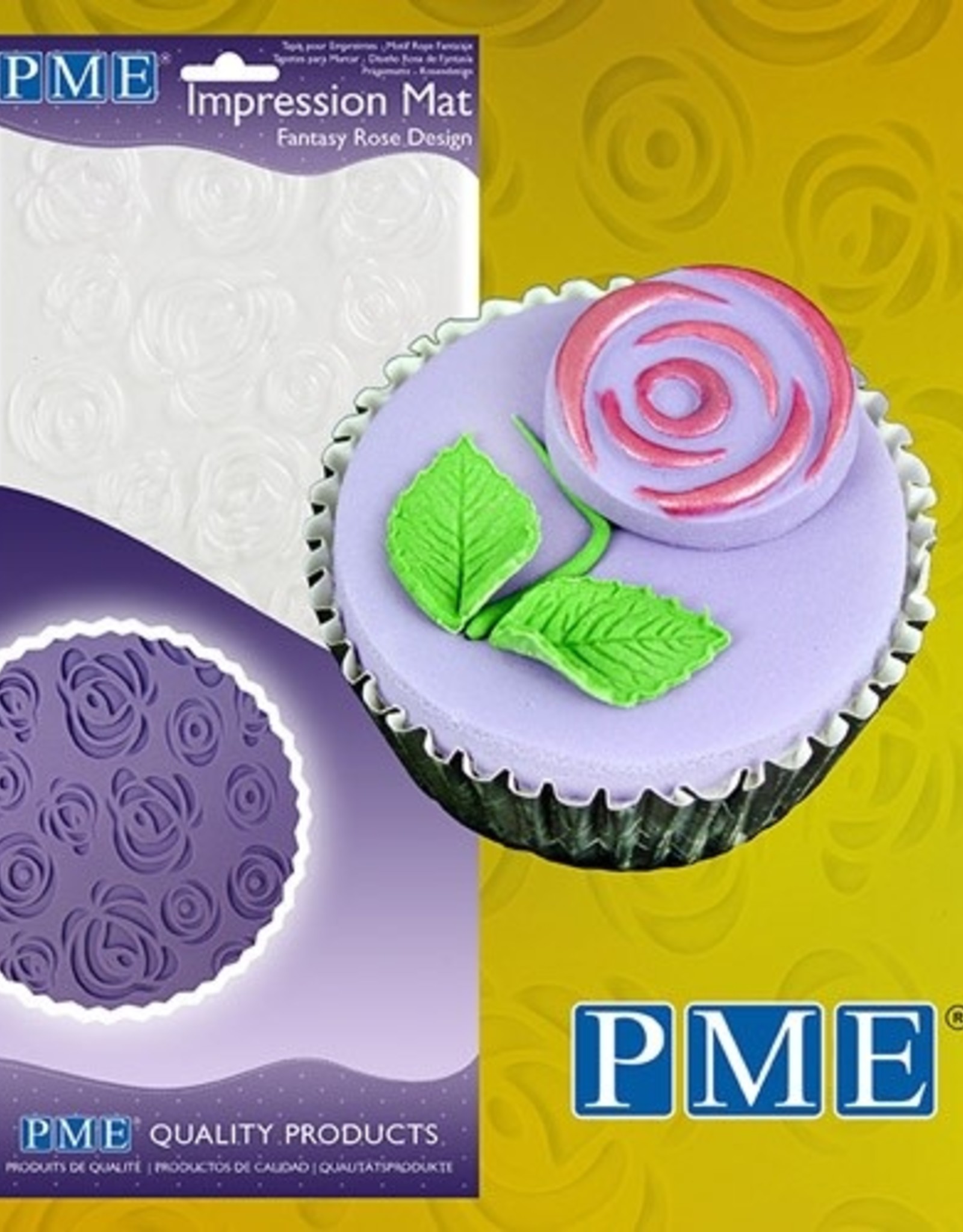 PME PME Impression Mat Fantasy Rose