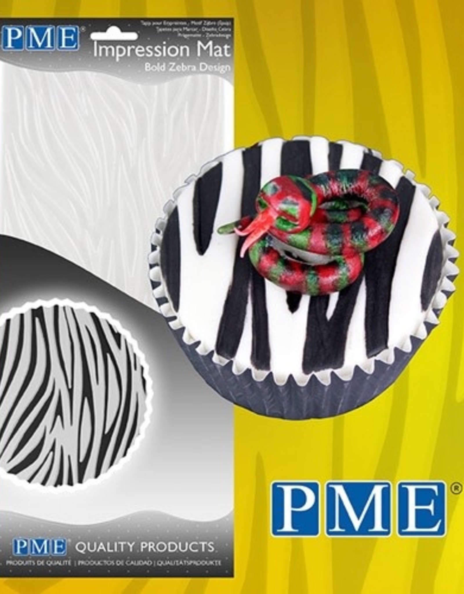 PME PME Impression Mat Bold Zebra
