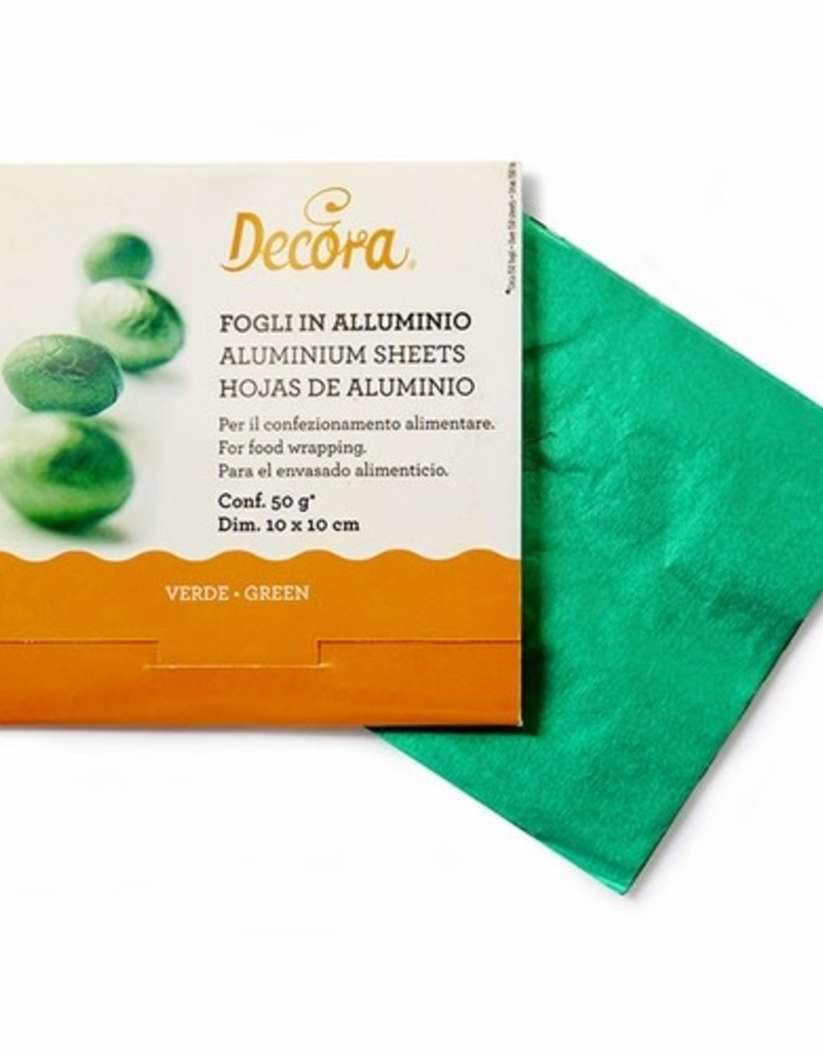 Decora Aluminium Sheets Groen pk/150