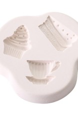 Squires Kitchen Squires Kitchen Great Impressions Mould Teatime Treat 2