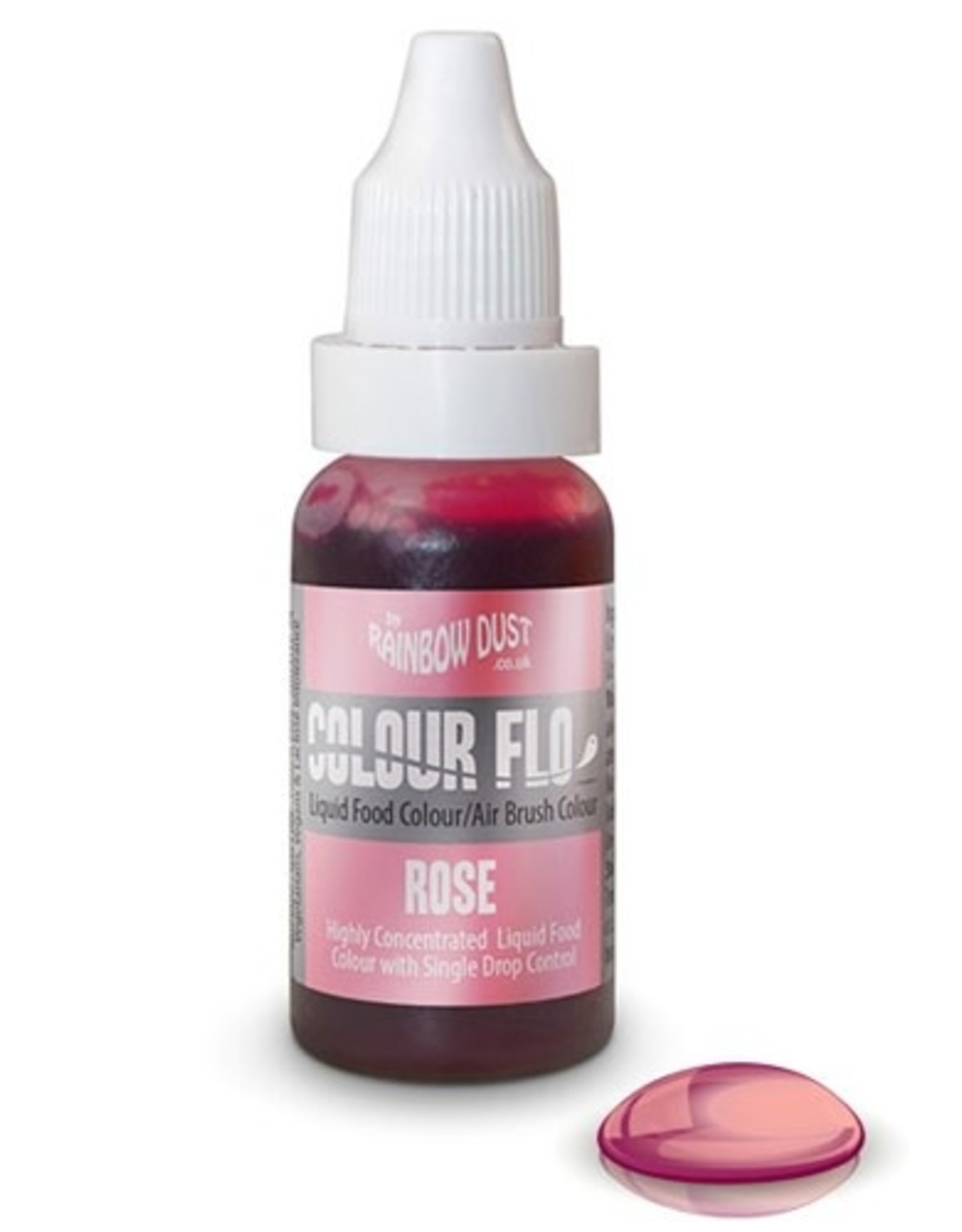 Rainbow Dust Rainbow Dust Vloeibare Kleurstof Airbrush - Rose -16ml-