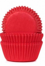 House of Marie House of Marie Mini Baking Cups Red Velvet pk/60