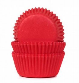 House of Marie House of Marie Mini Baking Cups Red Velvet pk/60