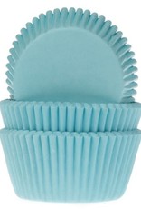 House of Marie House of Marie Baking Cups Turquoise pk/50