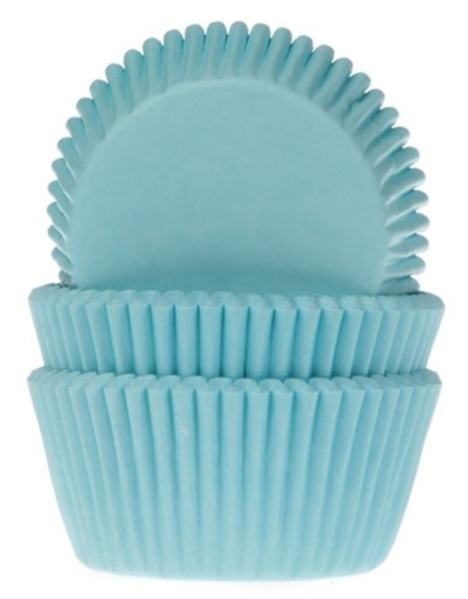 House of Marie House of Marie Baking Cups Turquoise pk/50