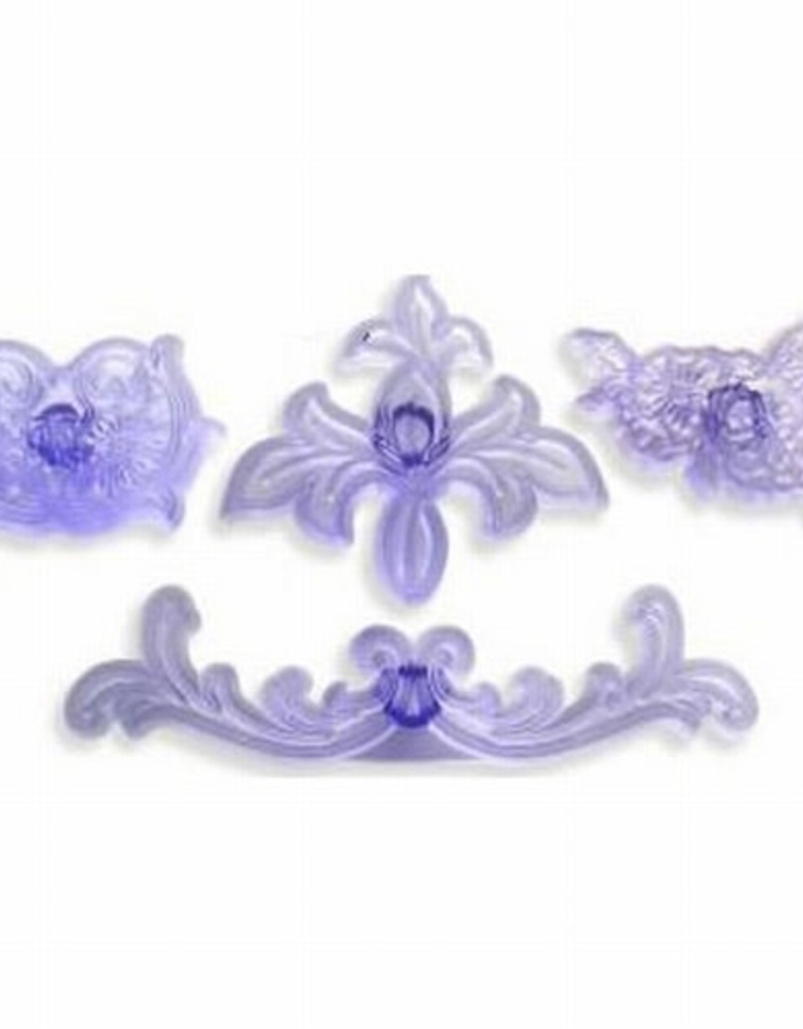 JEM JEM Scrolls and Pansy Cutter set/4