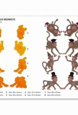JEM JEM Marvelous Monkeys (left & right) Set/8